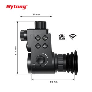 SYTONG HT-88 NV-Digital IR 850 nm GERMAN EDITION / CLIP ON DUAL USE 16 mm Objektiv Art.Nr.8885016