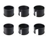 DISTANZRINGE - GUMMI / RUBBER  6er SET / Reduzier-Ringe f�r PARD 007 / 007 A – ALU ADAPTER  38-48mm Okular � von 0,5mm - 3mm  Art.Nr. PA-4021