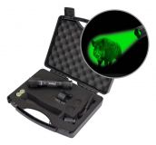 Maxx 3  Pro Hunting Lampen  Kit mit Magnethalterung mit  grüner CREE Power LED